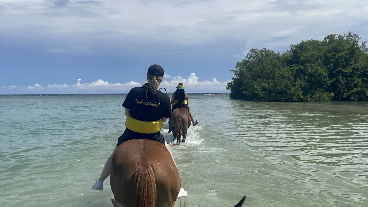 9421 honeymoon horseback riding couple