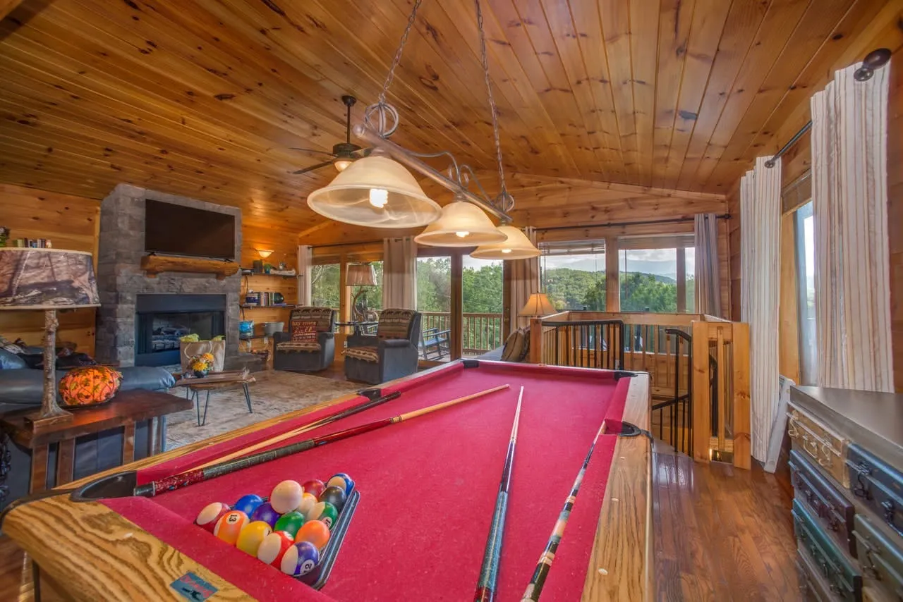 9473 couple smoky mountain cabin