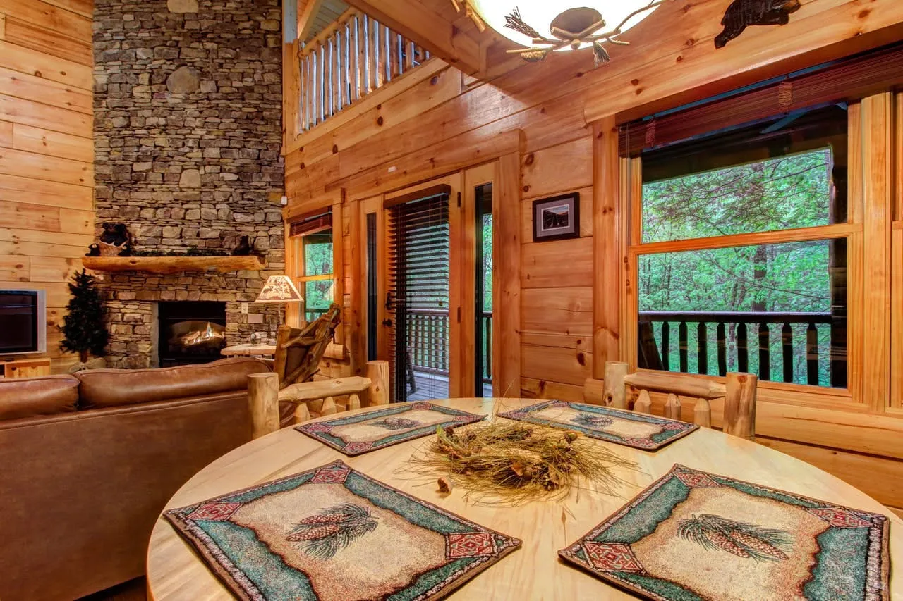 9473 romantic cabin smoky mountains