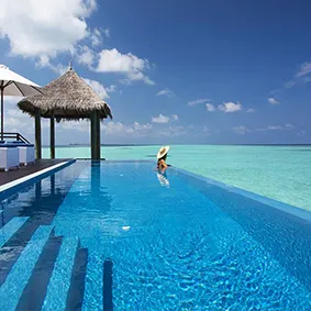 9499 private beach villas maldives