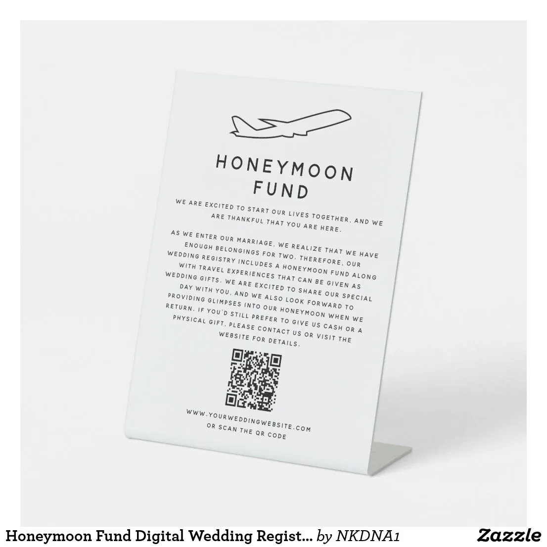 9509 sharing honeymoon fund