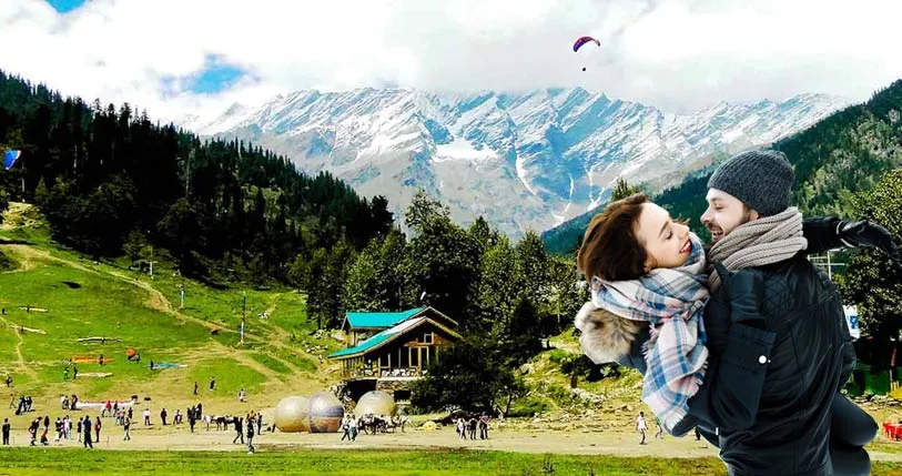 9590 manali honeymoon couple photo