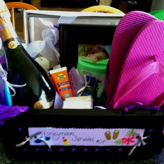 9607 honeymoon survival kit personalized