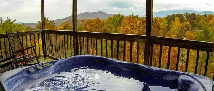 9650 cabin views pigeon forge
